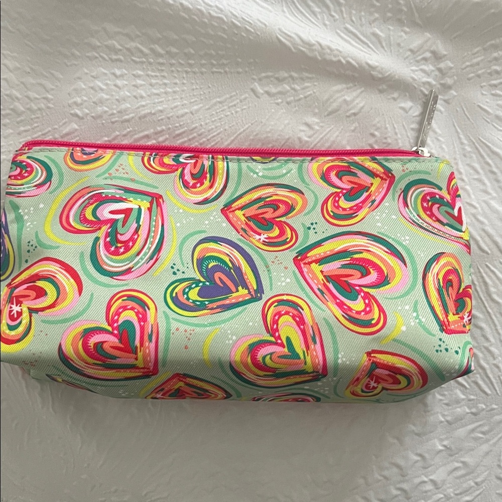 Colorful Heart Pattern Women's Bag